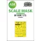 Art Scale Kit Bf 109E one-sided painting mask for AZ Model 1:72 (200-M72028)