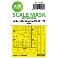   Art Scale Kit Vickers Wellington Mk.II one-sided painting mask for Airfix 1:72 (200-M72032)