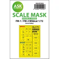   Art Scale Kit FM-1 / FM-2 Wildcat double-sided painting mask for Arma Hobby 1:72 (200-M72034)