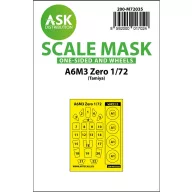   Art Scale Kit A6M3 Zero one-sided painting mask for Tamiya 1:72 (200-M72035)