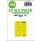 Art Scale Kit A6M3 Zero one-sided painting mask for Tamiya 1:72 (200-M72035)