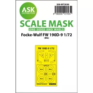   Art Scale Kit Focke-Wulf Fw 190D-9 one-sided painting mask for IBG 1:72 (200-M72036)