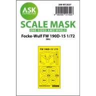   Art Scale Kit Focke-Wulf Fw 190D-15 one-sided painting mask for IBG 1:72 (200-M72037)