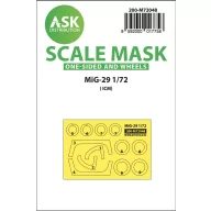   Art Scale Kit MiG-29 one-sided painting express mask for ICM 1:72 (200-M72048)