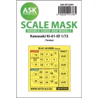   Art Scale Kit Kawasaki Ki-61-ID double-sided painting express mask for Tamiya 1:72 (200-M72049)