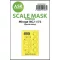 Art Scale Kit Mirage IIICJ one-sided painting express mask for Special Hobby 1:72 (200-M72052)