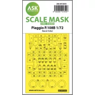   Art Scale Kit Piaggio P.108B one-sided painting express mask for Special Hobby 1:72 (200-M72055)