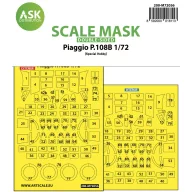   Art Scale Kit Piaggio P.108B double-sided painting express mask for Special Hobby 1:72 (200-M72056)