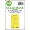 Art Scale Kit A-1H Skyrayder one-sided painting express mask for Hobby2000 / Hasegawa 1:72 (200-M72058)