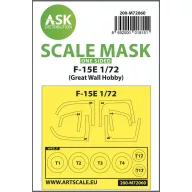   Art Scale Kit F-15E one-sided painting express mask for Great Wall Hobby 1:72 (200-M72060)