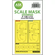   Art Scale Kit F-15E double-sided painting express mask for Great Wall Hobby 1:72 (200-M72061)