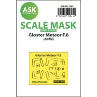   Art Scale Kit Gloster Meteor F.8 one-sided express mask for Airfix 1:72 (200-M72065)