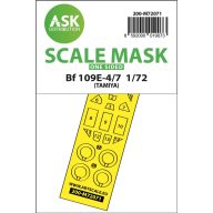   Art Scale Kit Bf 109E-4/7 one-sided express fit mask for Tamiya 1:72 (200-M72071)