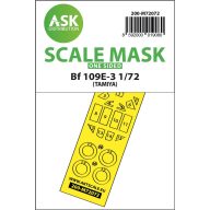   Art Scale Kit Bf 109E-3 one-sided express fit mask for Tamiya 1:72 (200-M72072)