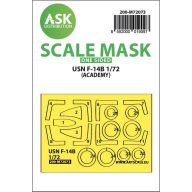   Art Scale Kit F-14B one-sided express fit mask for Academy 1:72 (200-M72073)