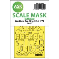   Art Scale Kit Westland Sea King HC.4 one-sided express fit mask for Airfix 1:72 (200-M72080)
