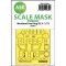 Art Scale Kit Westland Sea King HC.4 one-sided express fit mask for Airfix 1:72 (200-M72080)