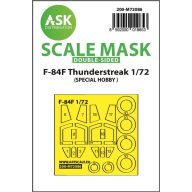   Art Scale Kit F-84F Thunderstreak double-sided express fit mask for Special Hobby 1:72 (200-M72086)