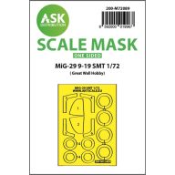   Art Scale Kit MiG-29 9-19 SMT one-sided express fit mask for Great Wall Hobby 1:72 (200-M72089)