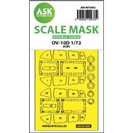   Art Scale Kit OV-10D Bronco double-sided express fit mask for ICM 1:72 (200-M72092)