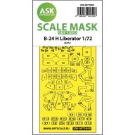   Art Scale Kit B-24H Liberator one-sided fit express mask for Airfix 1:72 (200-M72095)
