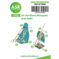   Art Scale Kit Mosquito - 3D printed decals by ASK 1:72 (200-S72009)