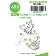  Art Scale Kit P-40 - 3D printed decals by ASK 1:72 (200-S72010)