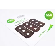   Art Scale Kit ASK Razor Saw - extra smooth symmetric 43/43 teeth 3 pc. (200-T0011)
