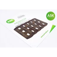   Art Scale Kit ASK Razor Saw - extra smooth symmetric 43/43 teeth 5 pc. (200-T0012)