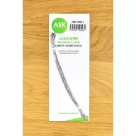   Art Scale Kit Lead Wire - Round Ø 0,3 mm x 120 mm (cca. 30 pcs) (200-T0051)