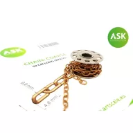 Art Scale Kit Chain: Coarse - 50 cm long (brass) (200-T0250)