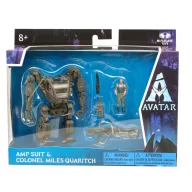 Avatar - AMP Suit & Miles Quaritch ezredes játékfigura