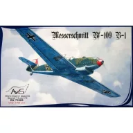 Avis Me Bf-109 B-1 WWII German fighter 1:72 (AV72009)