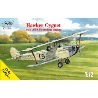 Avis Hawker Cygnet with ABS Skorpion engine 1:72 (AV72048)