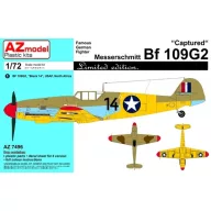 AZ model Bf 109G-2 Captured 1:72 (7496)