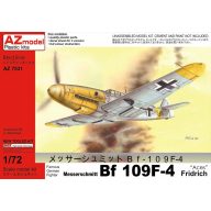 AZ model Bf 109F-4 "Aces" Fridrich 1:72 (7531)