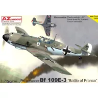 AZ model Bf 109E-3 „Battle of France“ 1:72 (7661)
