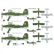 AZ model Fieseler Fi 167 "Croatian AF" 1:72 (7844)