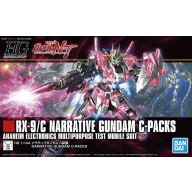 BANDAI HGUC 1/144 RX-9/C NARRATIVE GUNDAM C-PACKS (56760)