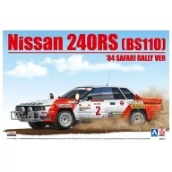   NUNU-BEEMAX Nissan 240RS (BS110) '84 Safari Rally VER 1:24 (B24014)