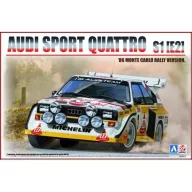   NUNU-BEEMAX Audi Sport Quattro S1(E2) '86 Monte Carlo Rally Ver. 1:24 (B24017)