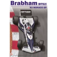 NUNU-BEEMAX Brabham (BT52) '83 Monaco GP 1:20 (BX20002)