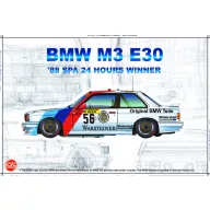   NUNU-BEEMAX BMW M3 E30 '88 Spa 24 Hours Winner 1:24 (PN24017)