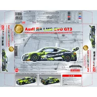   NUNU-BEEMAX Audi R8 LMS GT3 World Challenge Europe Imola 2022 1:24 (PN24044)