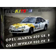  Belkits OPEL MANTA 400 GR.B Tour de corse 1984 Frequelin -Tilber 1:24 (BEL008)