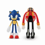 Sonic játékfigura szett 2 db-os, Sonic vs. Dr. Eggman