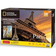   CubicFun Eiffel Tower Paris 3D Puzzle + Photo Booklet DS0998h