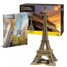 CubicFun Eiffel Tower Paris 3D Puzzle + Photo Booklet DS0998h