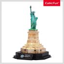 CubicFun Statue of Liberty 3D puzzle + LED Light L536