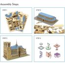 CubicFun Notre Dame De Paris 3D puzzle C242